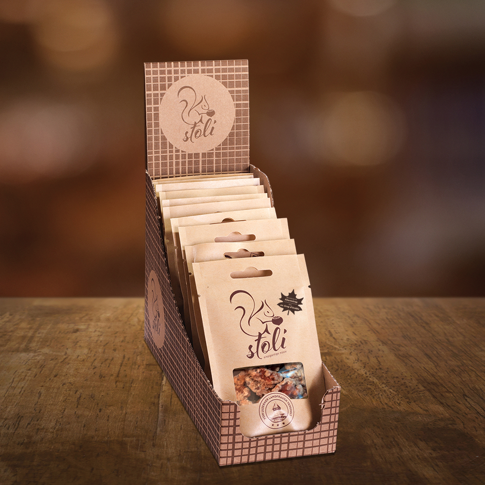 Baumnüsse mit Ahornsirup 10 Tagesrationen zu je 28 g