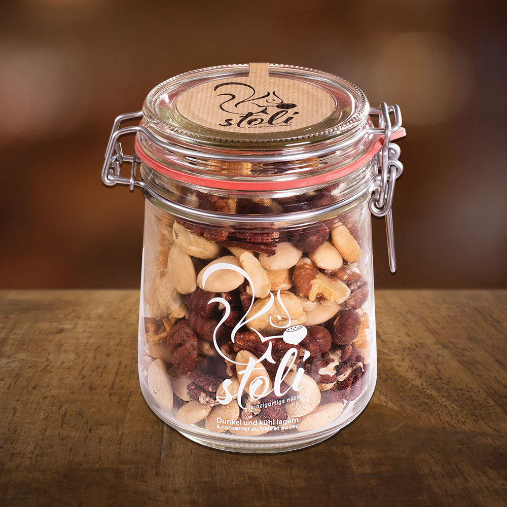 Drahtbügelglas mit Apéro-Mix ungesalzen 375 g