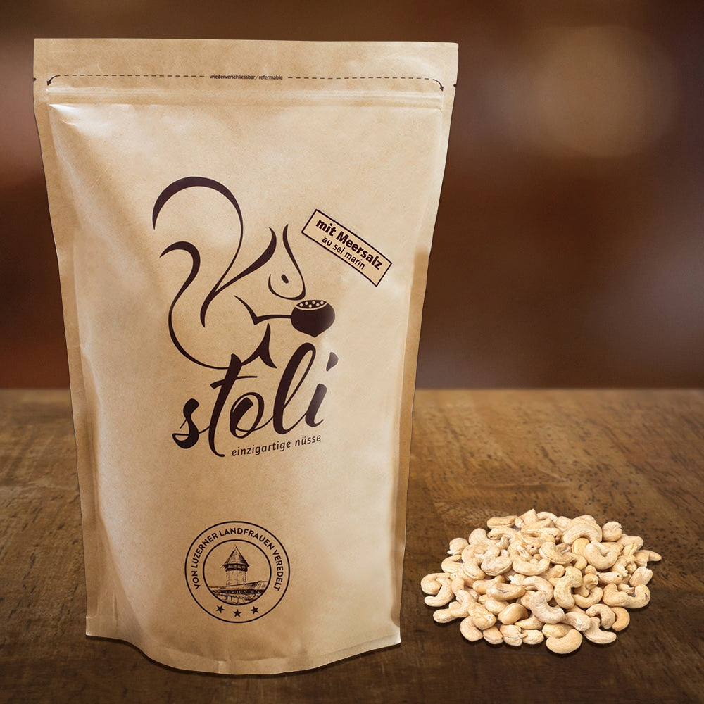 Cashewkerne 2.963 kg mit Meersalz